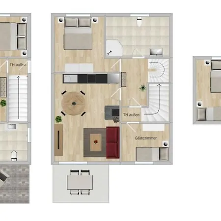 01 Esbjerg Dhh Mit Sauna Und Whirlpool Burghæby